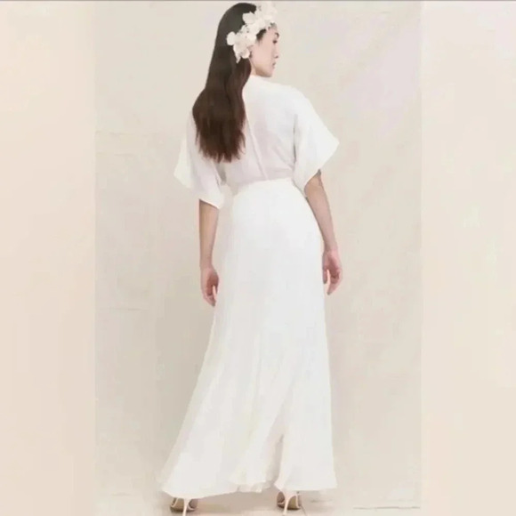 Reformation Winslow Wrap Maxi Dress NWOT B725 - Picture 3 of 6